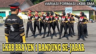 Variasi Formasi Event LKBB BRAVEN 1 Tingkat SMA SeJabar 2024  Pusennkav Bandung [upl. by Irama]