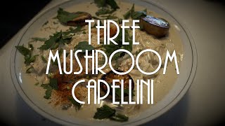 THREE MUSHROOM CAPELLINI by thegourmetrabbit [upl. by Lief398]