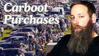 carboot purchases  UK ebay reseller goes sourcing [upl. by Mata]