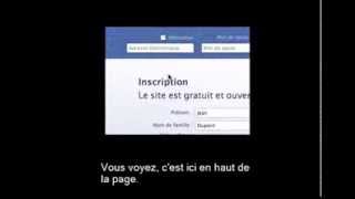 Remplir un formulaire douverture dun compte FB [upl. by Dene669]