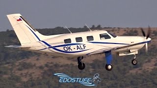 Piper PA46350P Malibu Mirage OKALF  Takeoff from Split Airport LDSPSPU [upl. by Araik345]