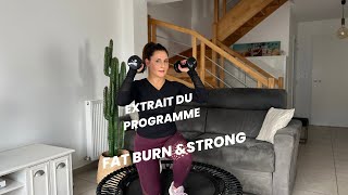 Extrait du programme fat burn amp strong [upl. by Nylle256]