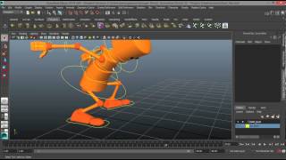 Animating a Backflip in Autodesk Maya 2014 [upl. by Nnawtna]