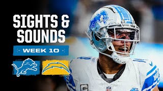 AmonRa St Brown Micd Up  Extended Sights and Sounds Lions at Chargers  2023 Week 10 [upl. by Ekaj]