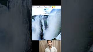 OMG Waterfall 😇  Respect 😱🤯 shorts [upl. by Ennavoj]