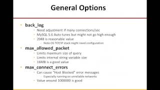 MySQL 5 6 Configuration Optimization Webinar with Peter Zaitsev [upl. by Annohsed]