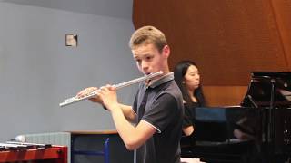 Concertino for flute and piano  C Chaminade [upl. by Macmullin]