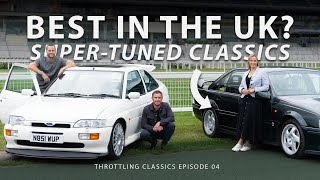 SuperTuned Classics Vicki ButlerHenderson on Ford’s Escort RS Cosworth vs Vauxhall Lotus Carlton [upl. by Aelc]