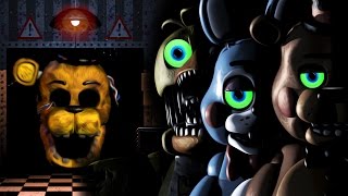 EVERYTHING WANTS TO KILL ME  Five Nights At Freddys 2  Night 3 amp 4 complete [upl. by Noyek]