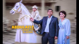 ABDULAZIZ SUNNET TOY 23102024 [upl. by Ashely482]