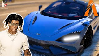 Just Bought a New MCLAREN 765LT  LIVE FiveM M7RP  GTA 5 Real Life Mods 2024 [upl. by Llerod228]