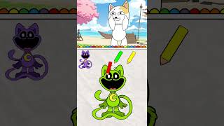 What is your IQ  Painting color Catnap puzzle game 6 puzzle colorgame coloring paint [upl. by Ender]