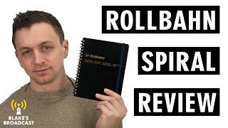 Rollbahn Spiral Notebook Review [upl. by Leahcimdivad19]