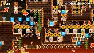 Super Mario Maker  Goldspinner ♪Brain Power Remix♪ By Composer [upl. by Hecklau]