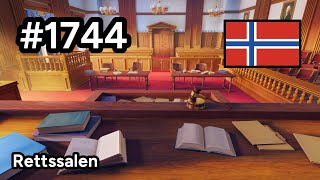 1744 🇳🇴 📕8📄44  Rettssalen  Junes Journey [upl. by Noivax]