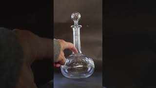 Decanters  Victorian Shaft and Globe Decanter [upl. by Nalek191]