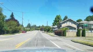 NEW Fauntleroy SW Ferry Dock to WS Bridge in West Seattle June 22 2017 [upl. by Dahs]