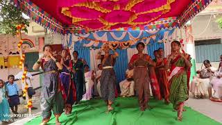 jakkanakka floke dance ಜಕ್ಕನಕ್ಕ GMHPS ZAHEERABAD RAICHUR [upl. by Nyliak]