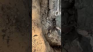 Fieldstone foundation repair [upl. by Anes820]