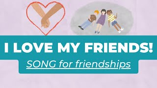 Friends and Friendships Song Wellbeing songs for kids [upl. by Alesi115]