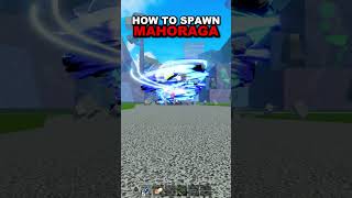 How to spawn MAHORAGA roblox fley bloxfruits jjk [upl. by Ellehcsor]