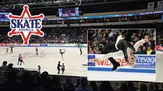 Skate America 2024 VLOG  Backflip quads twizzles and more [upl. by Mccallum982]