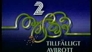 TV2 tillfälligt avbrott 1990 [upl. by Letsirk]