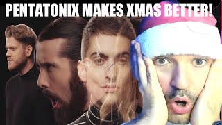 Pentatonix  God Rest Ye Merry Gentlemen Official Video First Reaction [upl. by Astera]