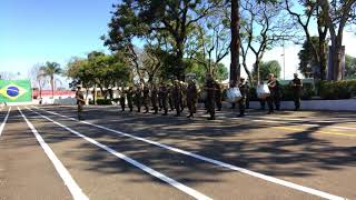 Hino da Marinha Cisne Branco executado em solenidade do TG Suzano [upl. by Hasen]