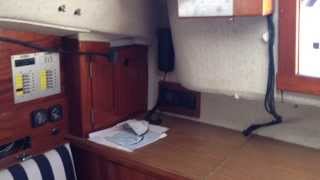 Hallberg Rassy 26  Inside Video [upl. by Siuraj194]