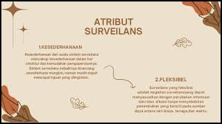 Atribut Sistem Surveilans183Mutmainnah Mahdiyyah [upl. by Adnylg]