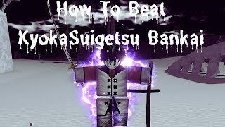 Type Soul How To Beat Kyokasuigetsu bankai [upl. by Corwun]