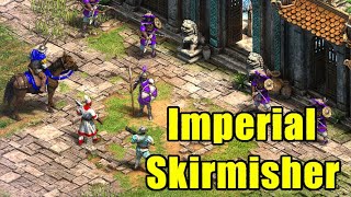 Imperial Skirmishers VS Hand Cannoneers Conquistadors and Janissaries Age of Empires 2 [upl. by Jess805]