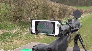 iphone Rifle Scope Mount [upl. by Ahsilrac]