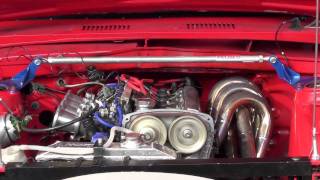 1695wHp 1504 Nm Toyota Starlet KP61 4AGE 20V Dyno by LMS via Dynomite  Engine Close Up [upl. by Plusch]