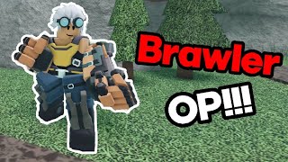 New BRAWLER Tower is OP Showcase amp Review TDS Roblox [upl. by Nievelt]