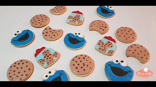 Galletas Decoradas del Monstruo Come Galletas 🍪 [upl. by Bolitho]