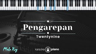 Pengarepan  Twentynine KARAOKE PIANO  MALE KEY [upl. by Nyvar]