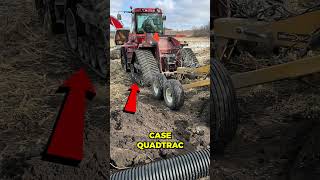 Case QuadTrac Pulling Tile Plow  Drain Tile Project Pt1 [upl. by Heinrich]