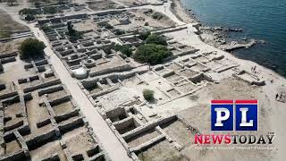 Drone footage of Ancient Greek Ruins in Sevastopol Crimea [upl. by Morril]