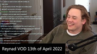 Reynad  Just Chatting 13th of April 2022 FULL VOD [upl. by Eseekram]