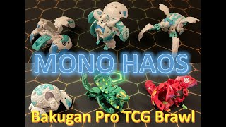 MONO HAOS vs Clara  Bakugan Pro Trading Card Game Brawl [upl. by Yldarb234]