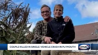 Couple killed in singlevehicle crash in Plymouth [upl. by Dorie645]