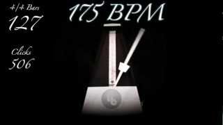 175 BPM Metronome [upl. by Eentrok312]