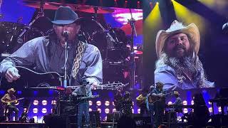 George Strait amp Chris Stapleton  Honky Tonk Hall of Fame2024JerseyMet Life Stadium [upl. by Hancock815]