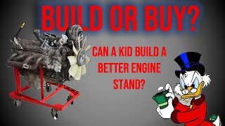 Build or Buy Building an Engine Cart for Storing the LS Engine [upl. by Olnton]