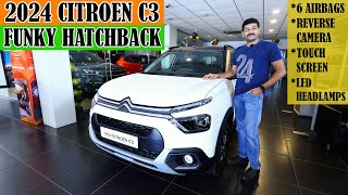 சத்தமே இல்லாமல் Citroen செய்த சம்பவம்  2024 Citroen C3 Latest update  Funky Hatchback  SUV Stance [upl. by Karr492]