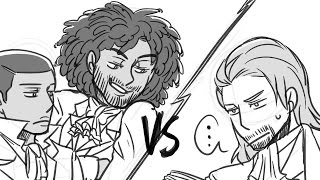 Cabinet Battle 1  Hamilton Animatic [upl. by Lonergan456]