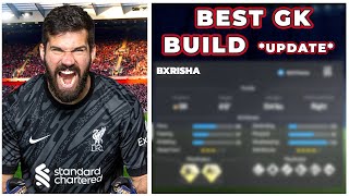 BEST GOALKEEPER BUILD UPDATED  EA SPORTS FC 24 CLUBS  BALLER BUILD [upl. by Pejsach]