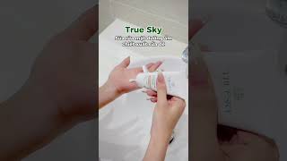 Hot tiktoker Nguyễn Ngọc Ánh review sữa rửa mặt dưỡng ẩm Truesky Glutathione Cleanser [upl. by Mile861]